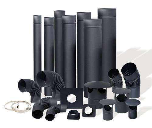 Black steel flue - liner, pipes
