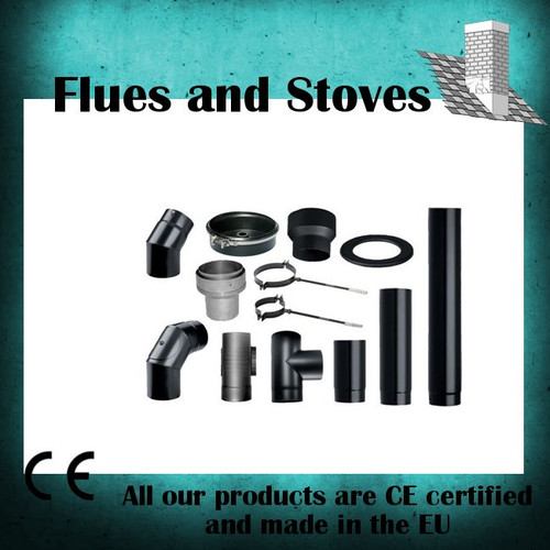 Flue pipe for wood - pipe,