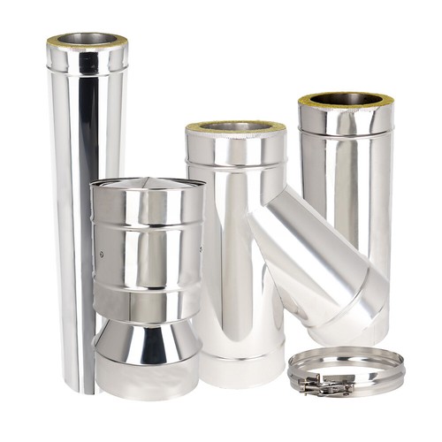Stainless steel twin wall - stainless,