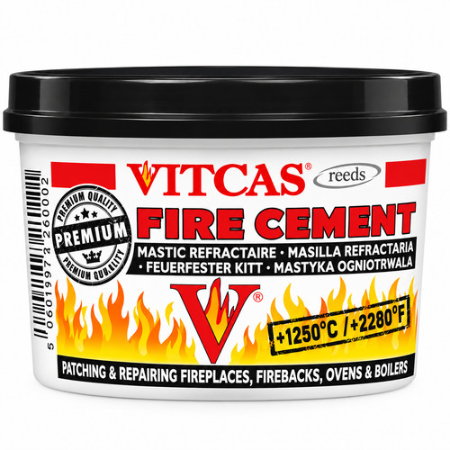 Vitcas black fire cement - vitcas,