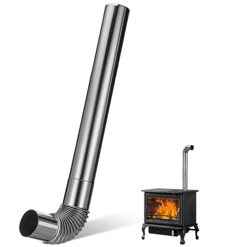Set thicken stove pipe - set,
