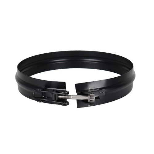 Flue pipe locking - pipe, black