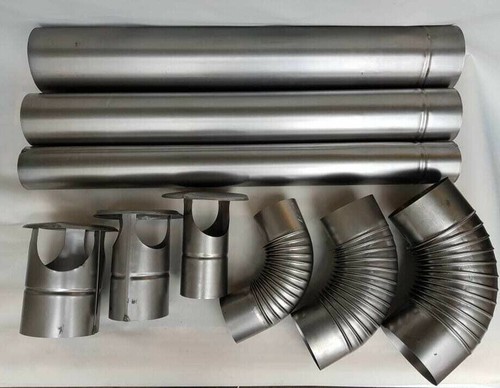 Steel flue pipe - 6",