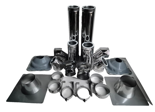 Twin wall flue pipe - flue,