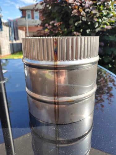 Unused stainless steel - unused, 6"