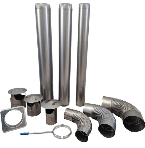 Steel flue pipe - flue,